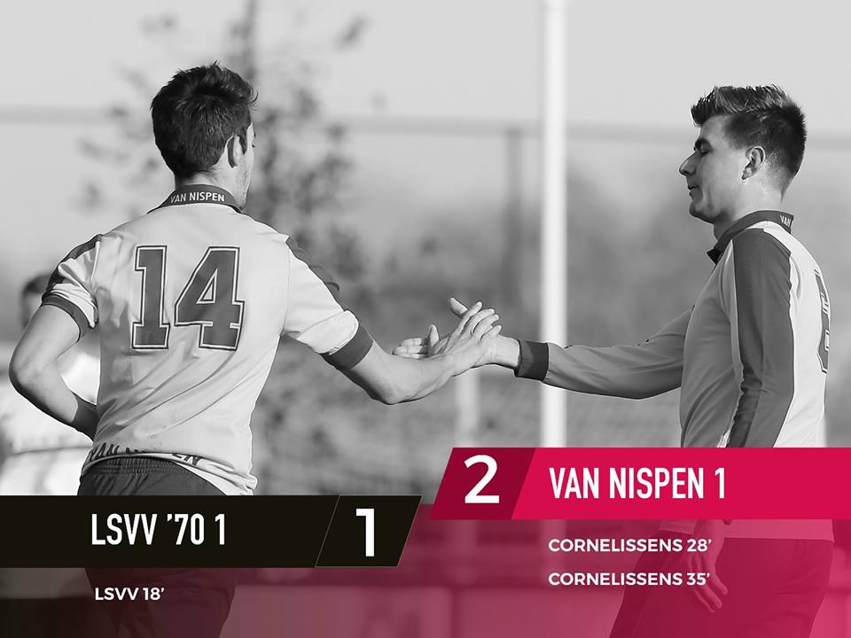 LSVV 70 1 - Van Nispen 1 uitslag