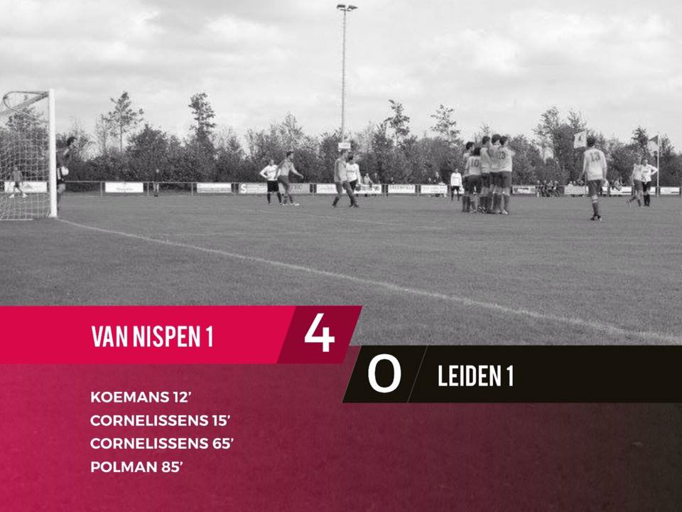 Uitslag Van Nispen 1 - Leiden 1